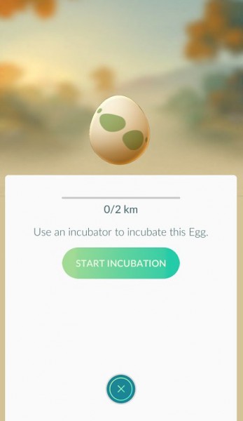 Pokemon Go яйца